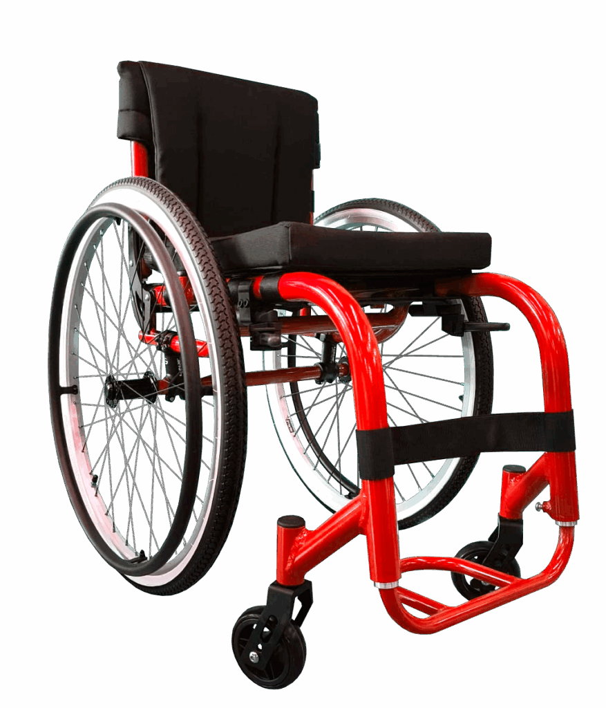 Silla de ruedas activa de aluminio